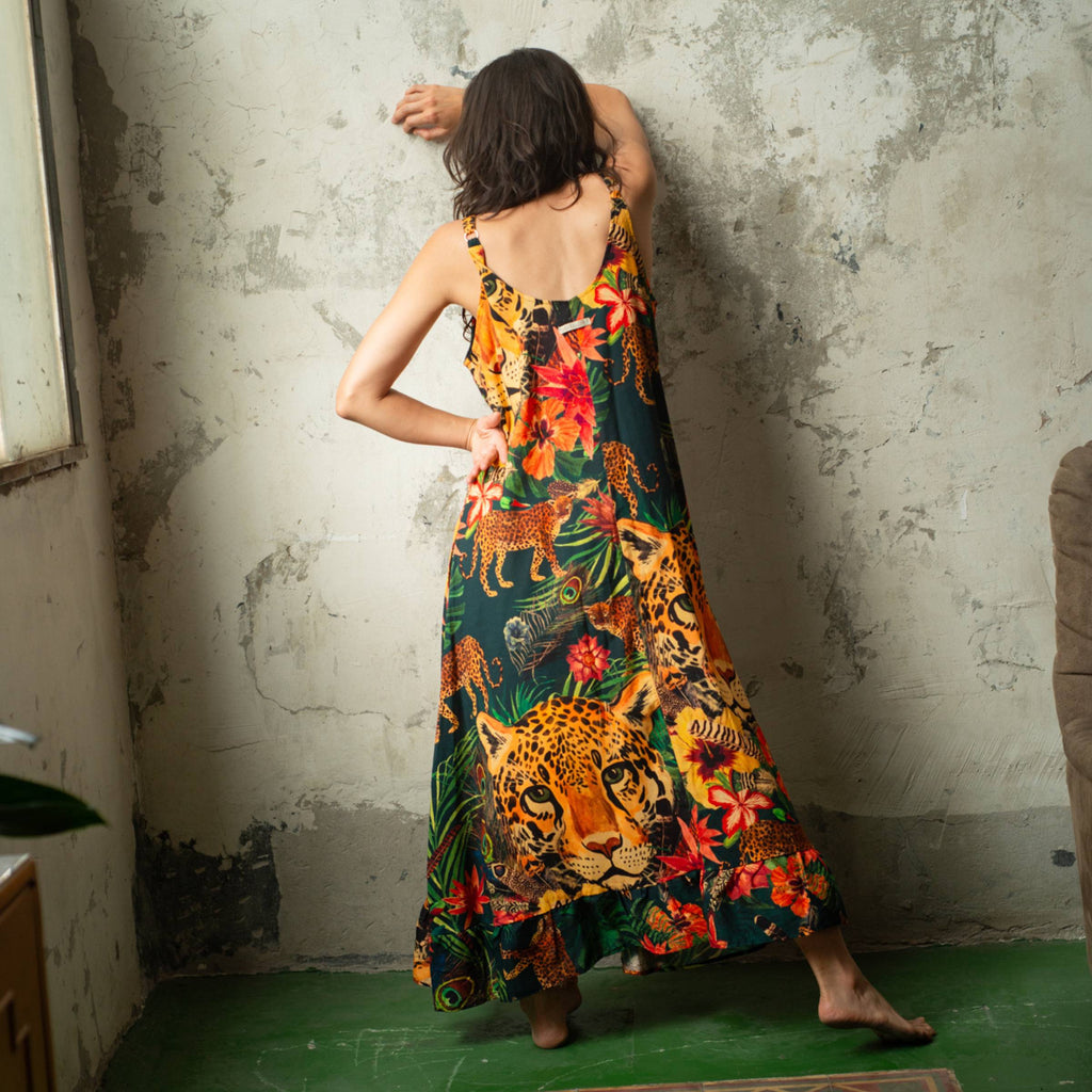 Vestido Largo Jaguar