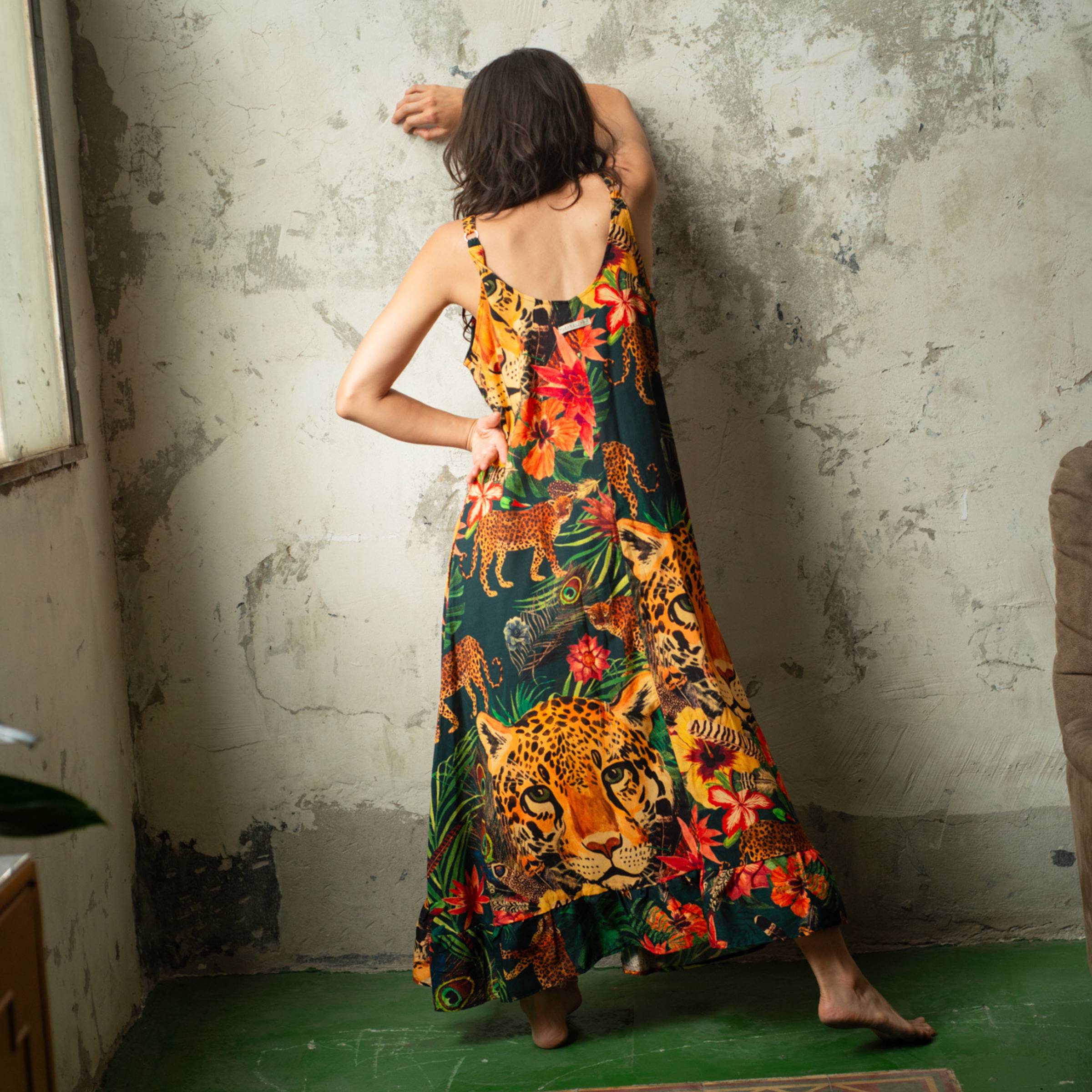 Vestido Largo Jaguar