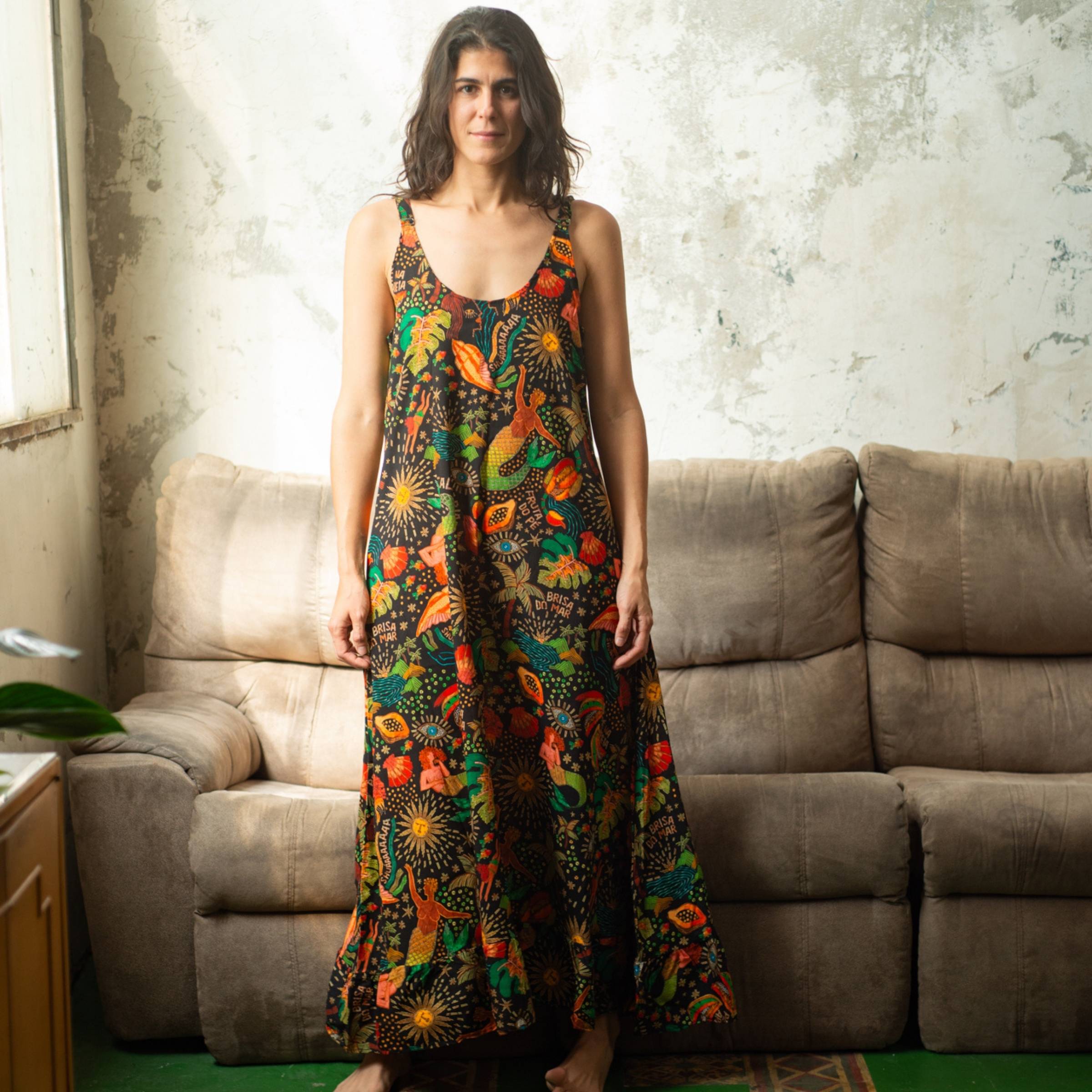 Vestido Largo Brisa del Mar