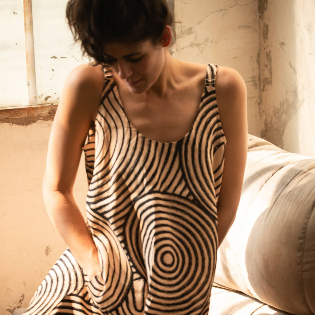 Vestido Largo Origen Espiral