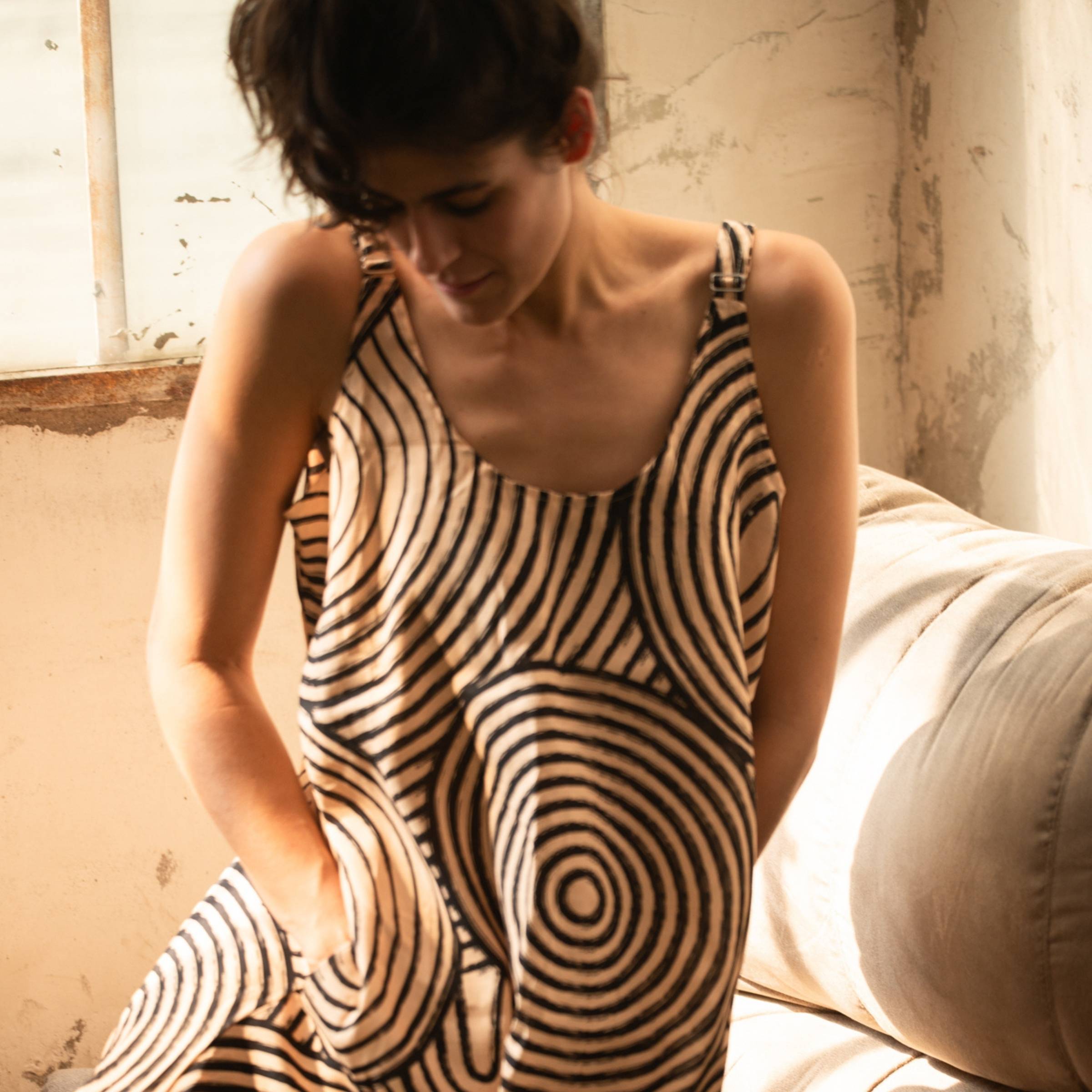 Vestido Largo Origen Espiral