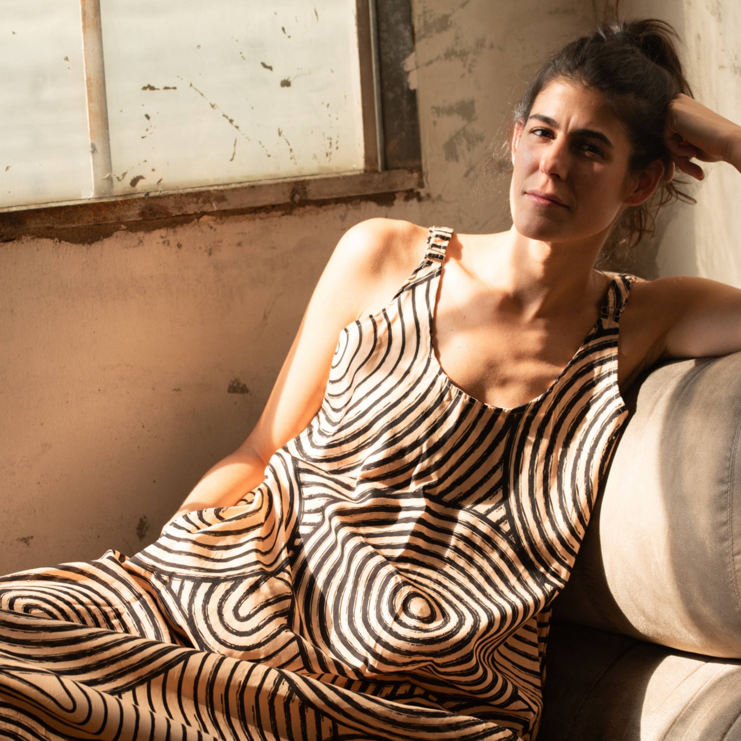 Vestido Largo Origen Espiral