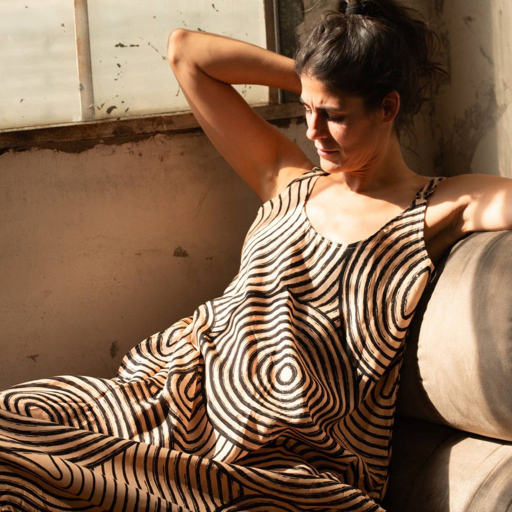 Vestido Largo Origen Espiral