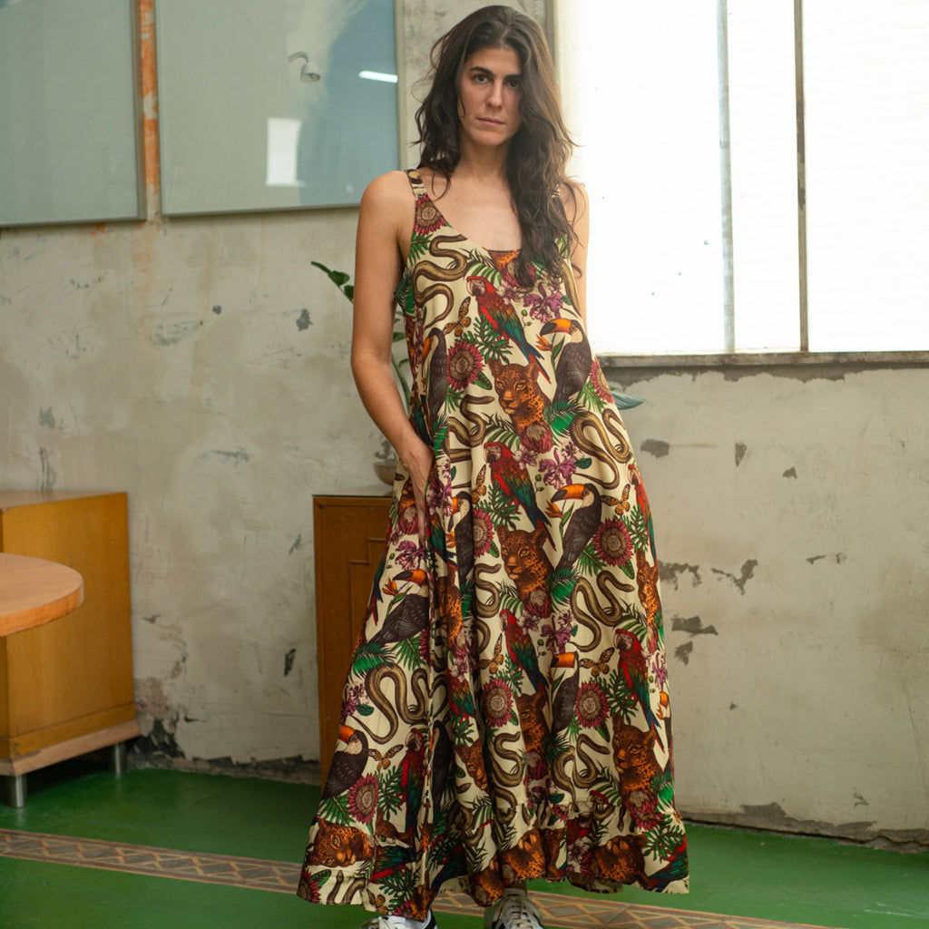 Vestido Largo Origen – Selva Ancestral