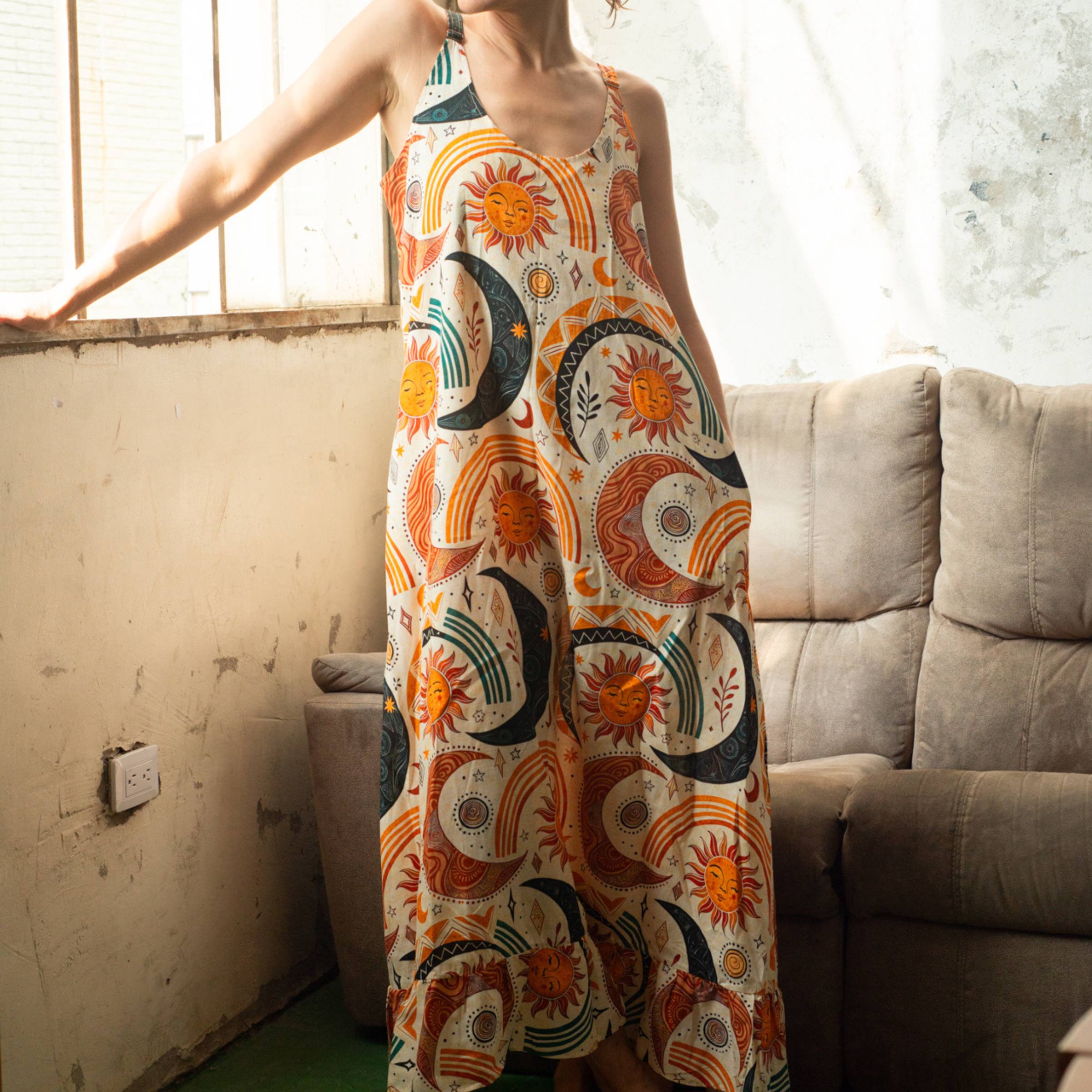 Vestido Largo Sistema Solar
