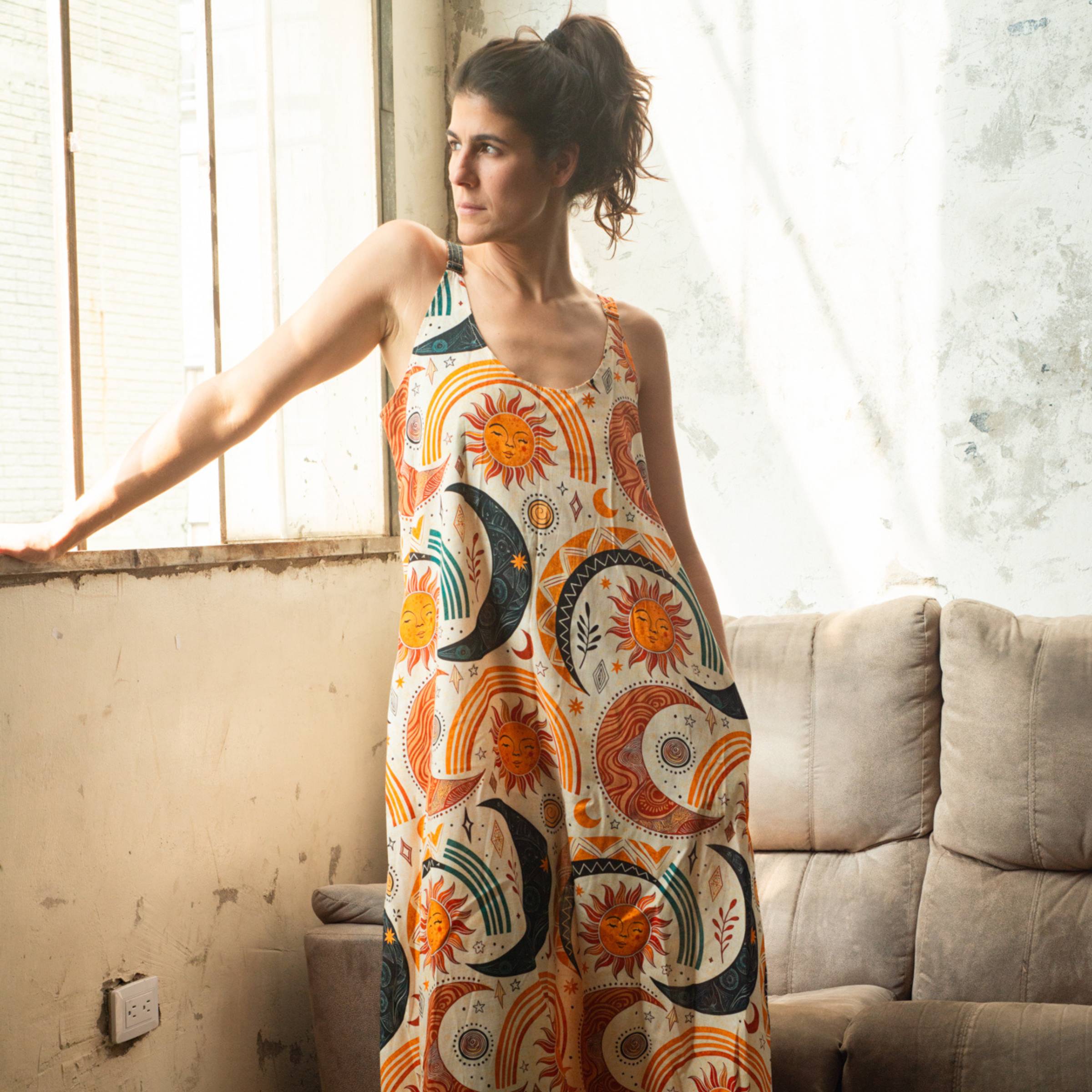 Vestido Largo Sistema Solar