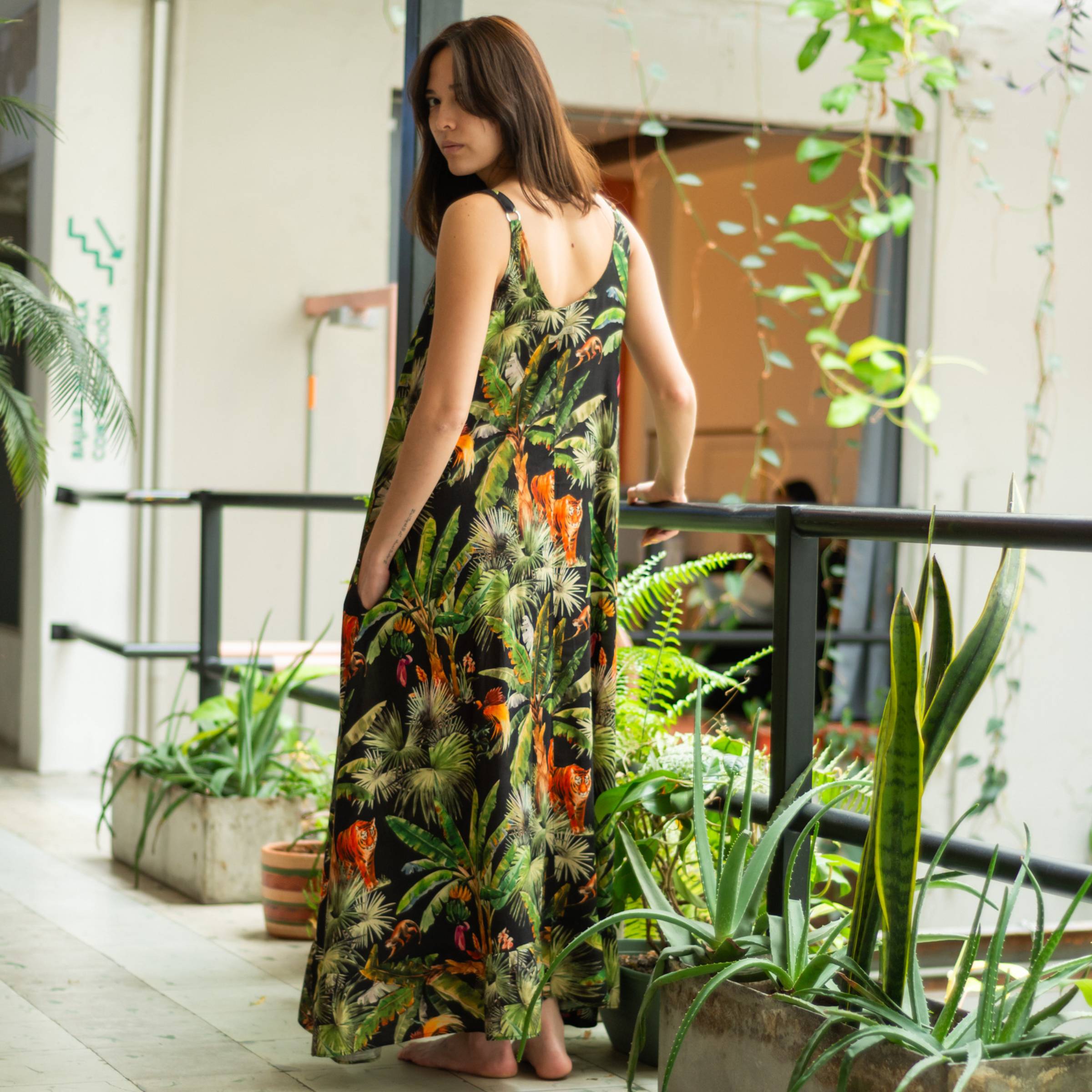 Vestido Largo — Selva Negra