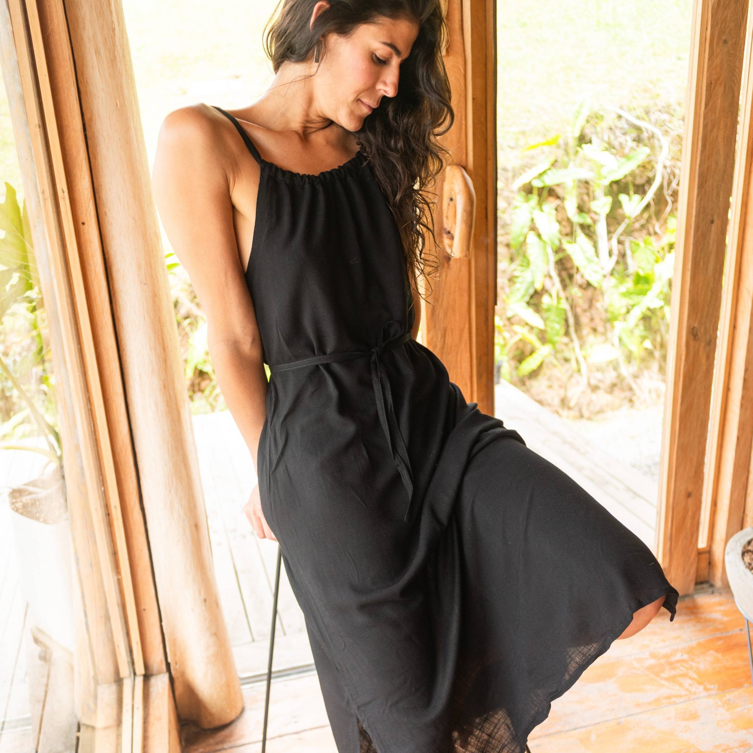Vestido Venus — Negro
