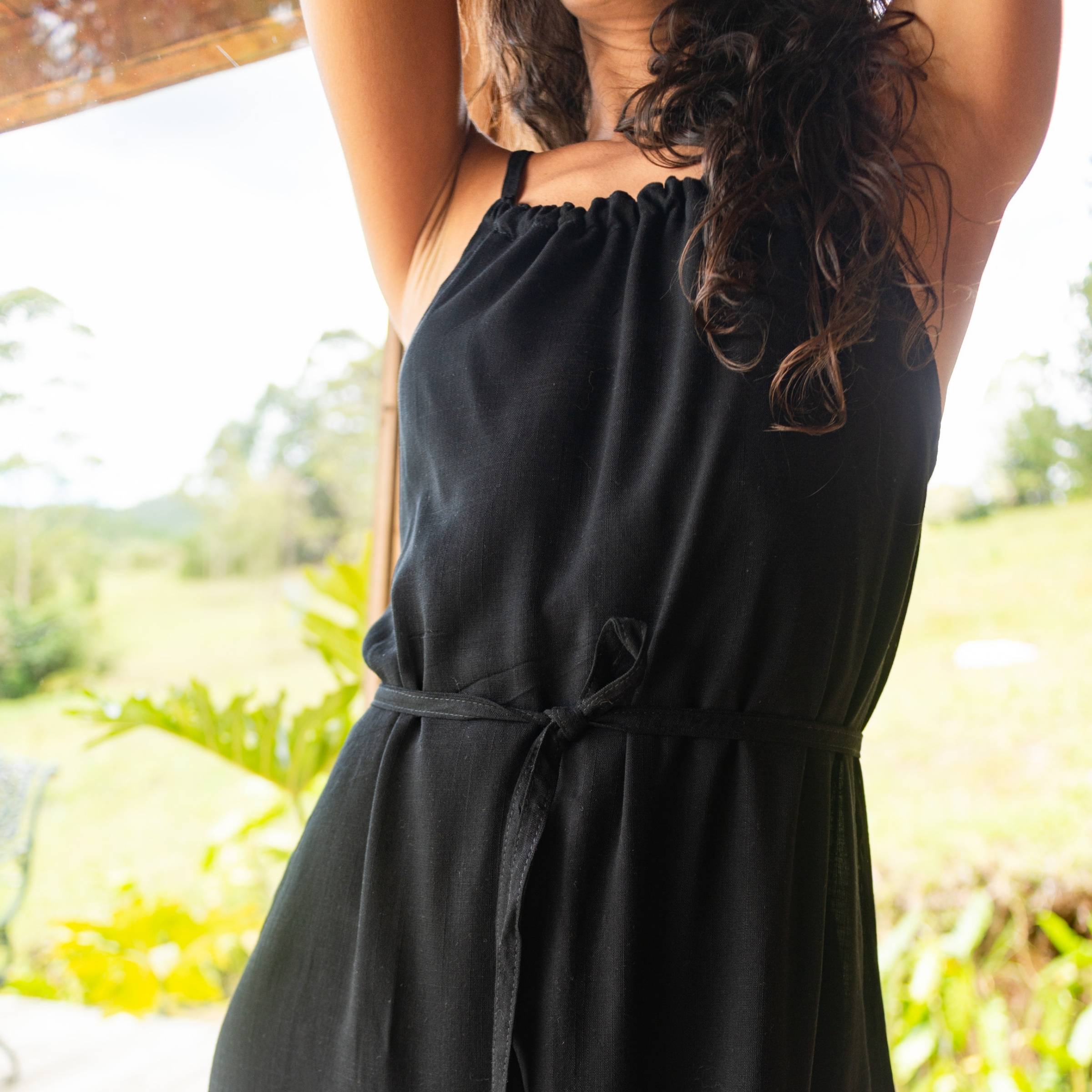 Vestido Venus — Negro
