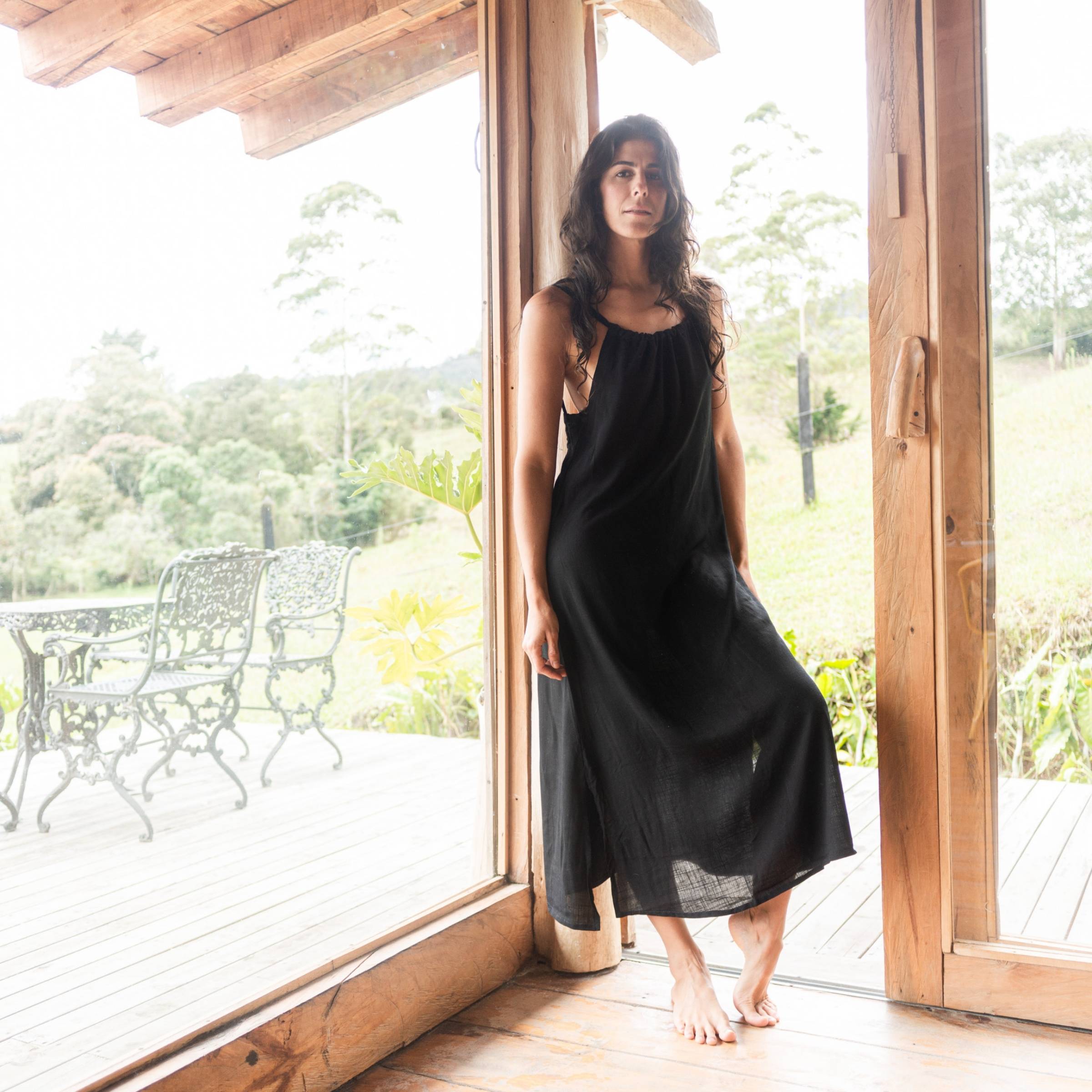 Vestido Venus — Negro