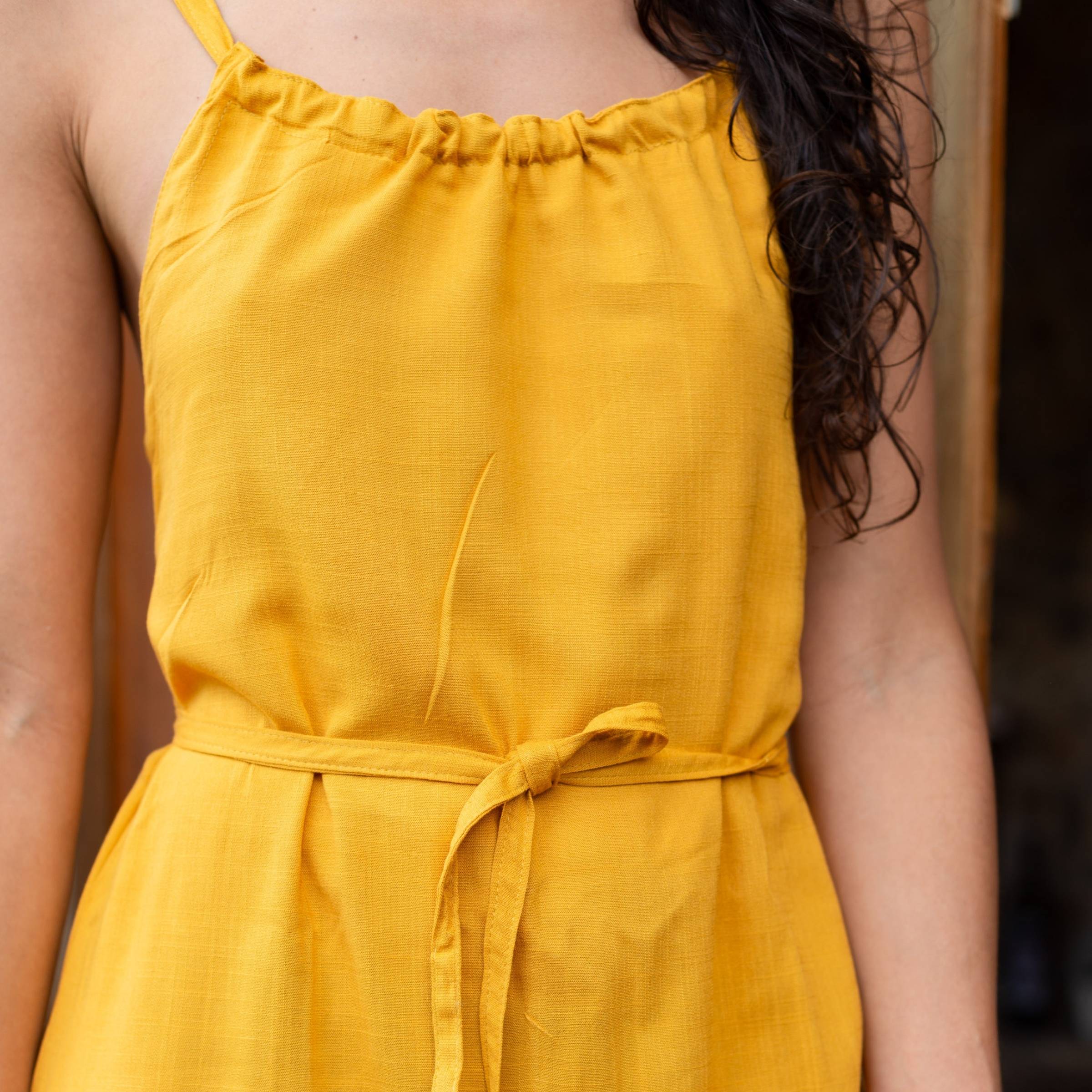 Vestido Venus — Sol Mostaza