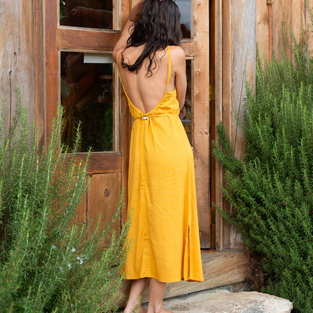 Vestido Venus — Sol Mostaza