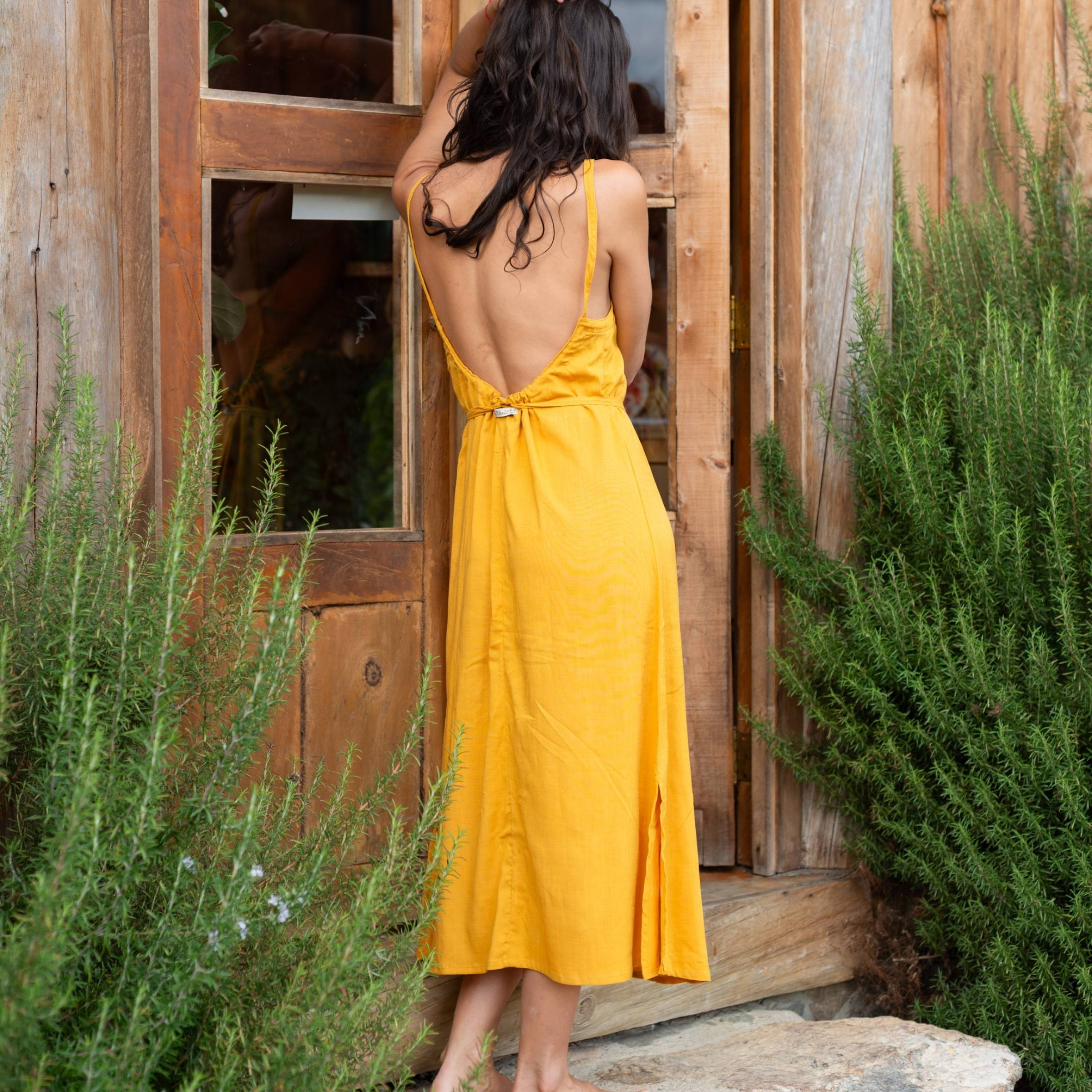 Vestido Venus — Sol Mostaza
