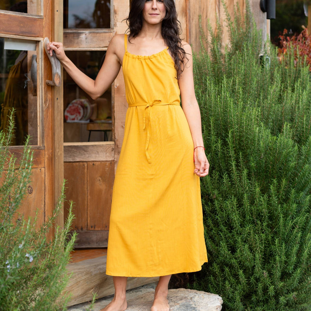Vestido Venus — Sol Mostaza