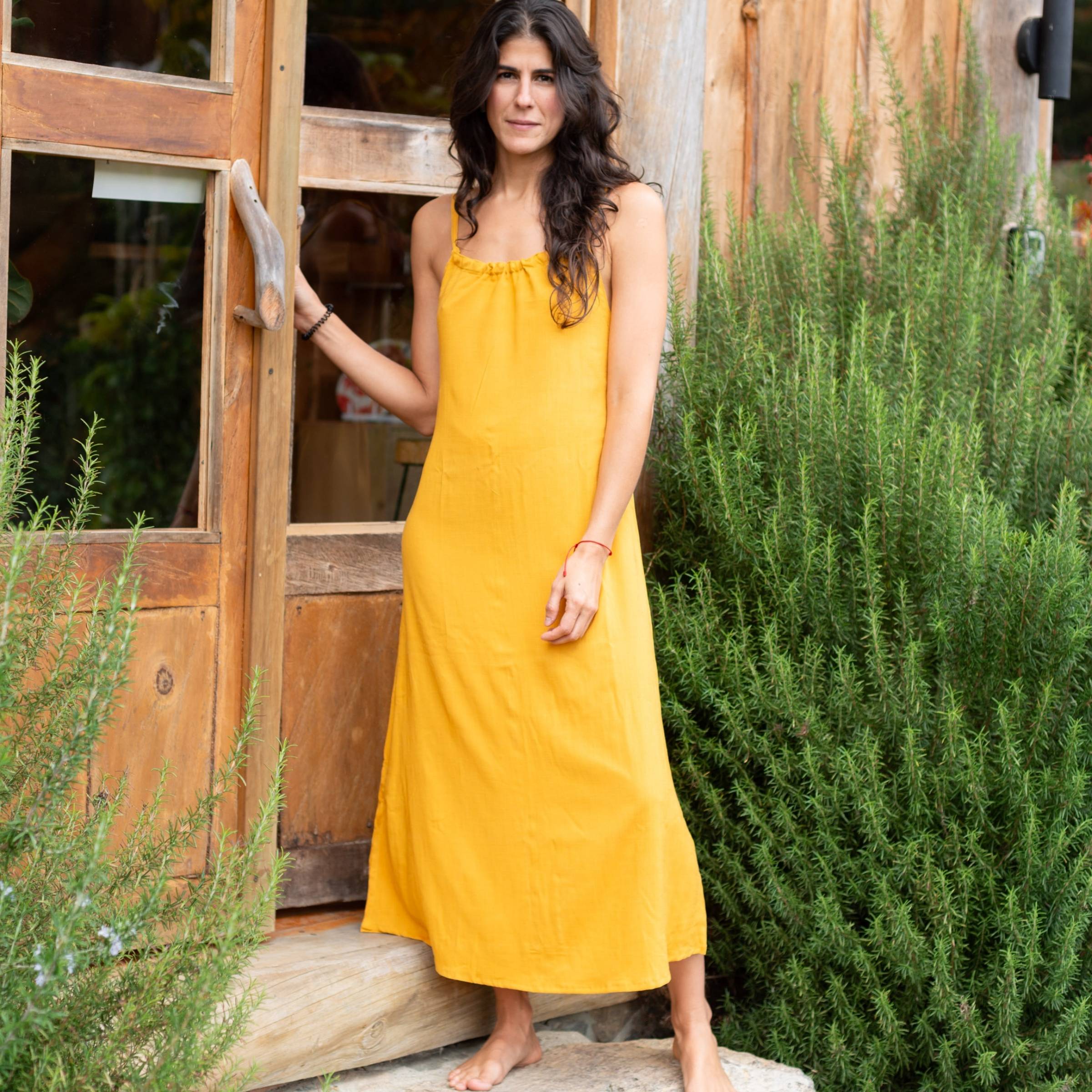 Vestido Venus — Sol Mostaza