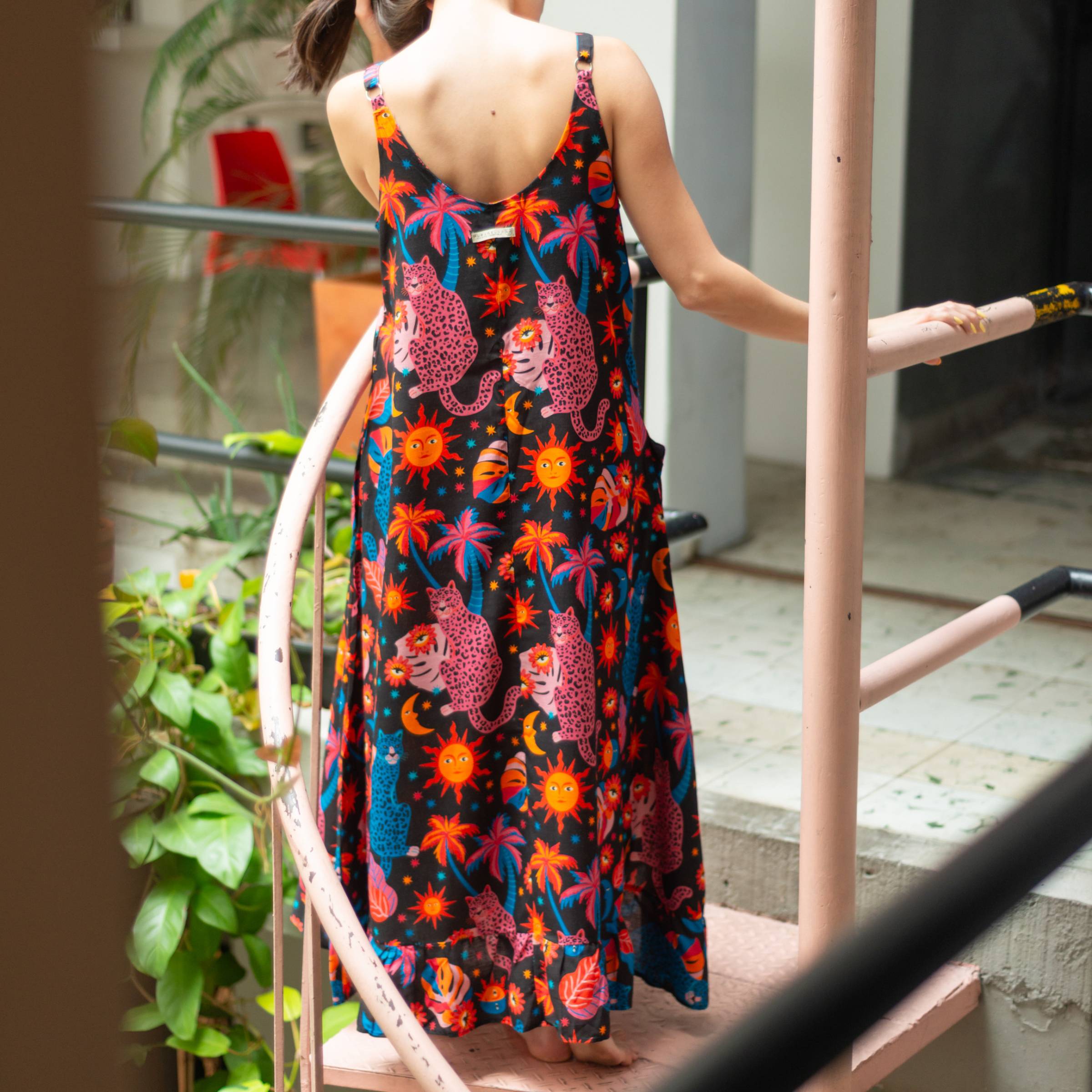 Vestido Largo Jaguar Solar