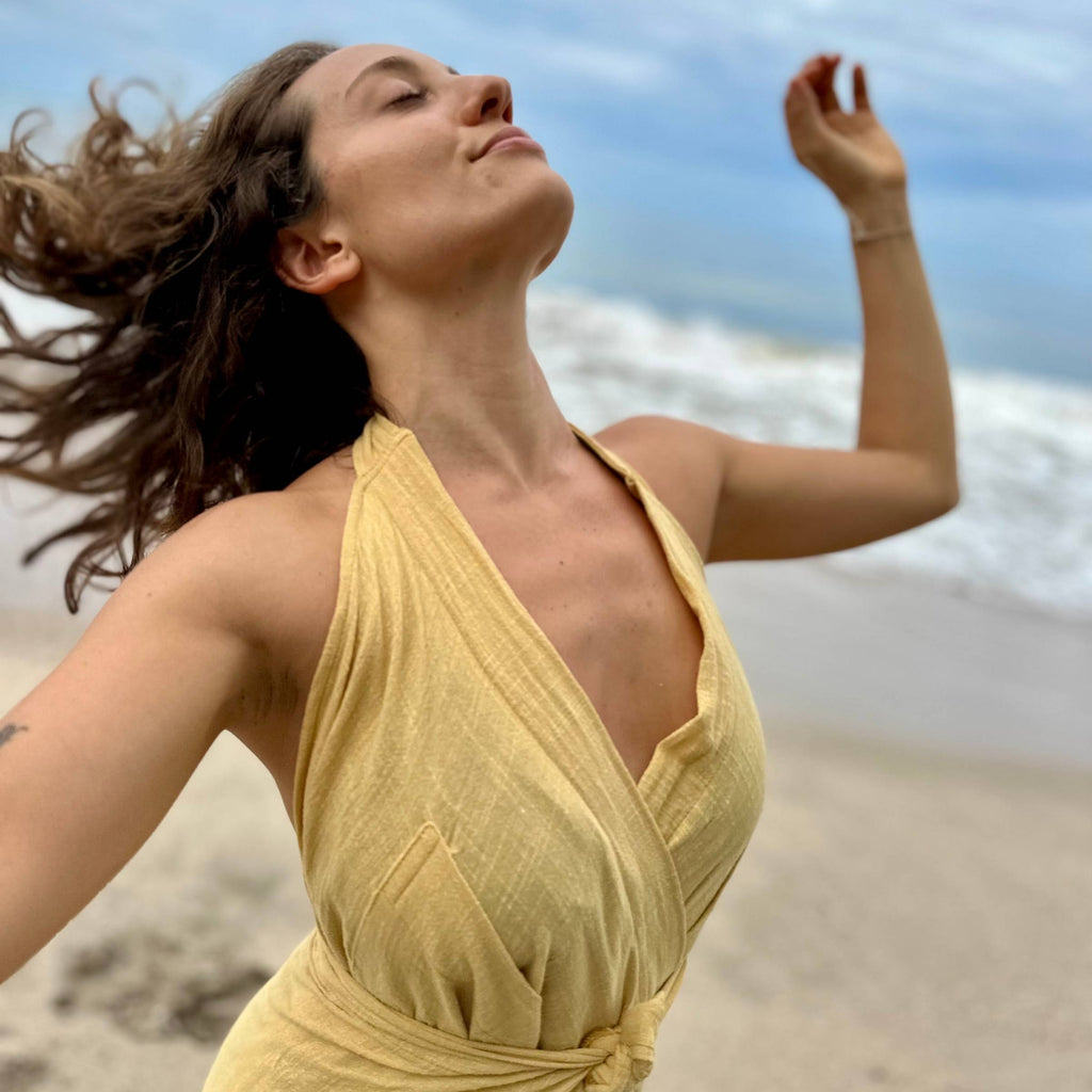 Kimono Mariposa Amarillo