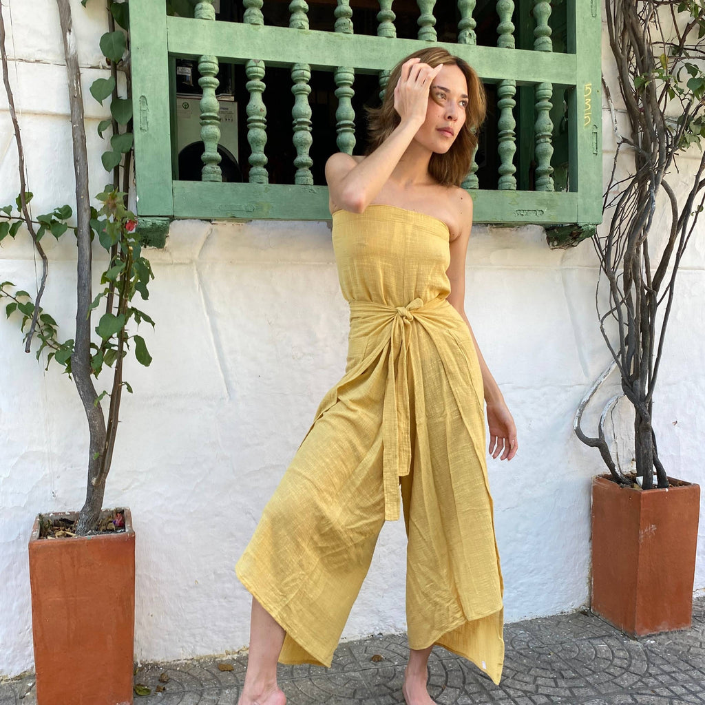 Kimono Mariposa Amarillo