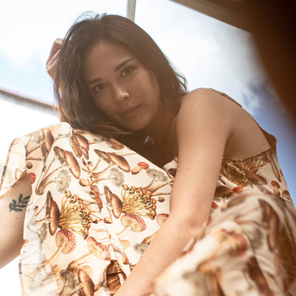 Vestido Largo Micelio